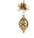 Estuche con 2pzas Faroles de Filigrana con Arcos Golden Forest