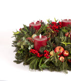 Corona de Adviento Red Wood