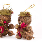 Estuche con 2 Piezas de Ositos de Ocote Chicos Martha Sophia