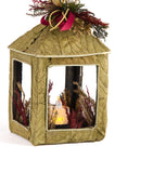 Estuche con 1 Pieza de Farol Grande de Corteza y Hoja de Encino Martha Sophia