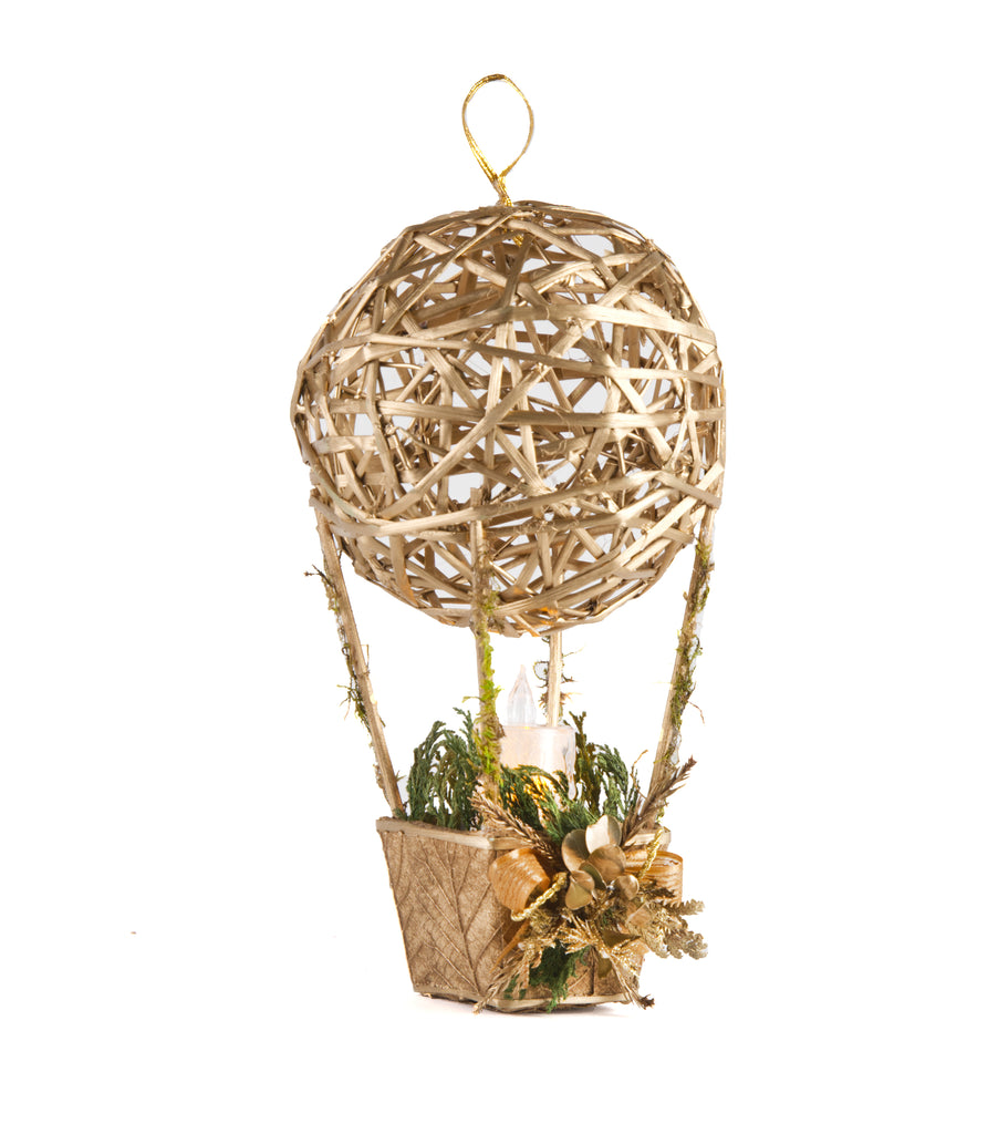 Estuche con 1pza  Globo de Cantoya de Hoja de Encino Golden Forest