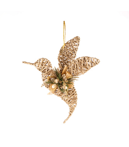 Estuche con Colibríes de Curly Golden Forest