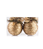 Estuche con 2pzas Esferas de Curly Golden Forest