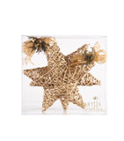 Estuche con 2 Piezas de Estrellas de Curly Golden Forest