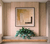 Jardinera Grande a 3/4 con Aglonema y Scindapsus Artificial en Base Rectangular