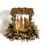 Centro con Reyes Magos de Resina Golden Woods