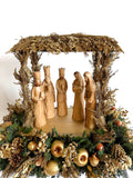 Centro con Reyes Magos de Resina Golden Woods