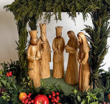 Centro con Reyes Magos de Resina Woodland