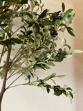 Árbol de Olivo de 2.10 Mts Artificial en Base de Arcilla