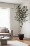 Árbol de Olivo de 2.70 mts Artificial en Base de Fibra de Vidrio