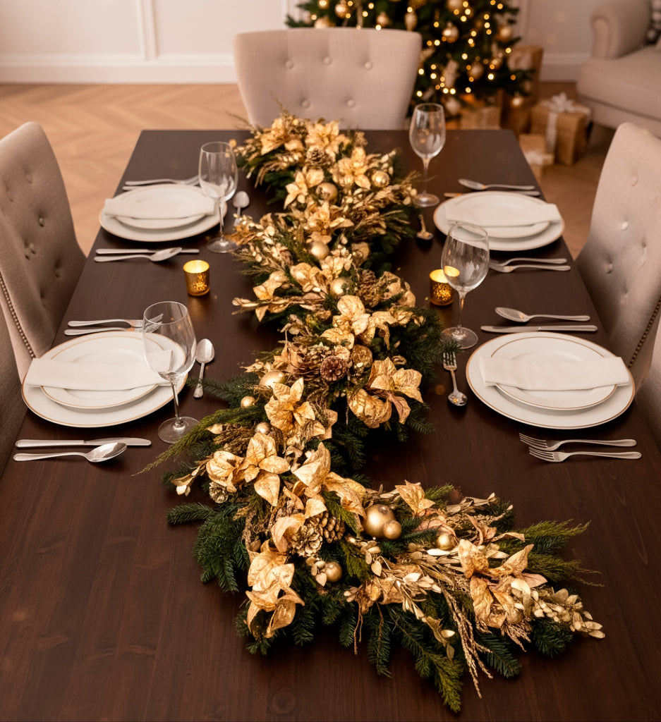 Guía Navideña Golden Forest