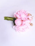 Ramo De Novia De Peonias Rosas - Martha Sophia